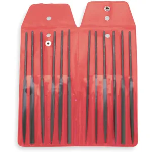 NICHOLSON 37761 Needle File Set 6 1/4 Inch #2 12 Pc | AA9TUJ 1F957