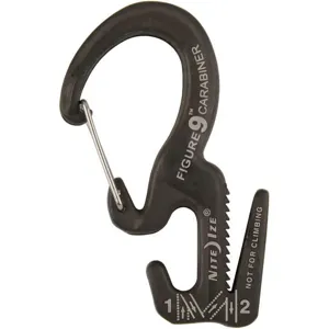 NITE IZE C9S-02-01 Carabiner Clip/rope Tightener 2-3/4 Inch | AB9RAK 2EVJ6