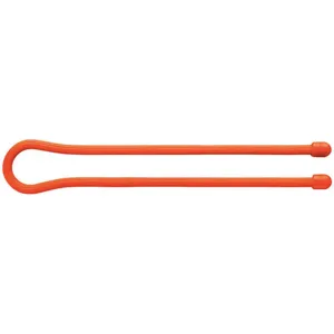 NITE IZE GT18-2PK-31 Gear Tie 18 Inch Orange - Pack Of 2 | AA8JRC 18G620