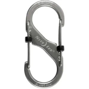 NITE IZE LSB2-11-R3 Carabiner Clip 1-31/32 In Silver | AF7CTJ 20UZ11