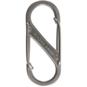 NITE IZE SB1-2PK-11 Double Gated Carabiner 1-9/16 Inch - Pack Of 2 | AB9RAQ 2EVK4