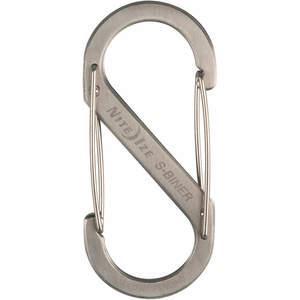 NITE IZE SB5-03-11 Double Gated Carabiner 4-3/8 Inch Silver | AB9RAY 2EVL7