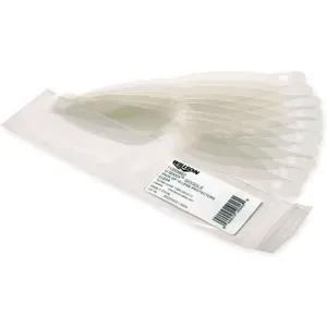 NORTH BY HONEYWELL 11250860 Peel-away Goggles Cover Clear - Pack Of 10 | AF2NPT 6WE81