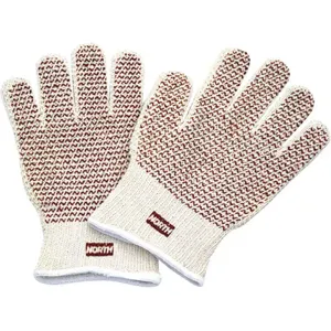 NORTH BY HONEYWELL 51/7147 Knit Glove Mens Cream Nitrile/knit Pr | AC6NEU 35T235