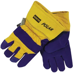 NORTH BY HONEYWELL 70/6465NK/S Cold Protection Gloves M Blue/yellow Pr | AD9FQL 4RM09