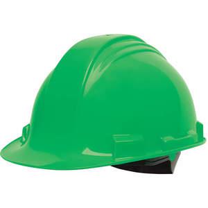 NORTH BY HONEYWELL A59R040000 Hard Hat Front Brim Slotted 4 Ratchet Green | AB7YPN 24M959