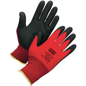 NORTH BY HONEYWELL NF11/9L Coated Gloves L Black/red Pr | AC3VMZ 2WTN7