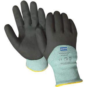 NORTH BY HONEYWELL NFD35X/8M Cut Resistant Glove Nitrile Green/black M Pr | AF7HGM 21AN28