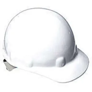 NORTH BY HONEYWELL E2SW01A000 Hard Hat Front Brim Non-slotted 8 Ratchet White | AF4XNL 9NVU0