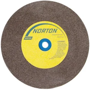 NORTON ABRASIVES 07660788277 Grinding Wheel 8 Inch Diameter Aluminium Oxide 60/80g Brown | AF8KZM 26ZV77