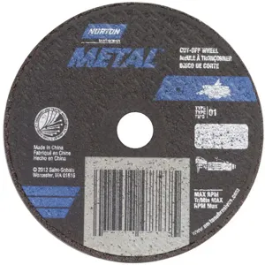 NORTON ABRASIVES 07660789451 CutOff Wheel Norton Metal 3 x.035 x3/8 | AH2DWZ 25TY77