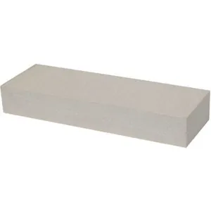 NORTON ABRASIVES 61463685525 Benchstone Fine 8 Inch Length x 2 Inch Width x 1 Inch Height White | AH4BJK 34CC95