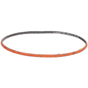 NORTON ABRASIVES 63642596940 Sanding Belt 1/4 Width x 24 Length Ceramic 80 Grit Pk50 | AF8HFR 26LV93