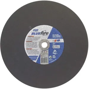 NORTON ABRASIVES 66252843256 CutOff Wheel BlueFire 16 x7/64 x1 3820 rpm | AH2DZP 25TZ75