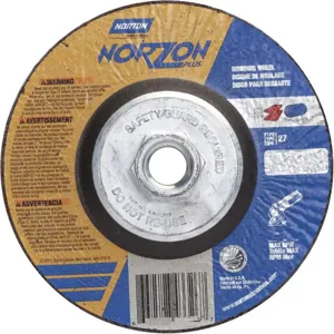 NORTON ABRASIVES 66252843332 Depressed Center Wheel T27 5 x 1/4 x 5/8-11 Ca/za | AD7BDL 4DB55