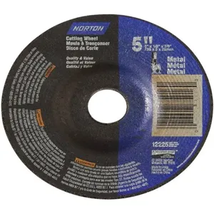 NORTON ABRASIVES 66252843616 Depressed Center Wheel T27 5 x 1/8 x 7/8 | AF8FPF 25TY70