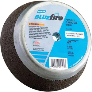 NORTON ABRASIVES 66253146917 Flaring Cup Wheel Type 11 Face Diameter 4 In | AA7ADU 15K069