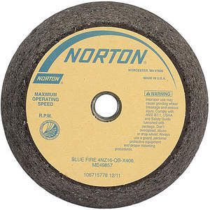 NORTON ABRASIVES 66253198584 Flaring Cup Wheel 6 x 4-3/4 x 2 Inch 5/8-11 | AF7XDP 22UT40