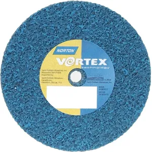 NORTON ABRASIVES 66254432925 Unified Wheel 3 Inch Diameter x 1/2 Inch Width x 1/4 Inch | AF8LGP 26ZY74