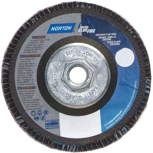 NORTON ABRASIVES 66623399192 Flap Disc 5 Inch x 80 Grit 5/8-11 | AB7RVA 23Z589