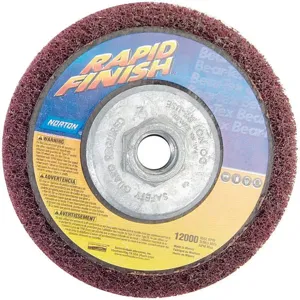 NORTON ABRASIVES 66261023949 Depressed Center Wheel 4-1/2 Inch x 1/2 Inch x 5/8-11 | AF8LHW 26ZZ70