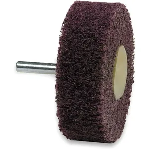 NORTON ABRASIVES 66261051719 Flap Wheel Non-woven Ao 3 x 1 x 1/4 Shank Vfn | AB9GMB 2D452