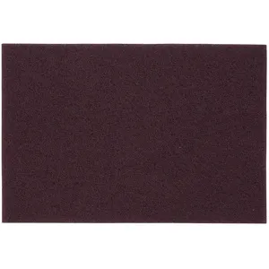 NORTON ABRASIVES 66623398062 Abrasive Hand Pad Alo Very Fine Maroon | AG7AGW 49U885