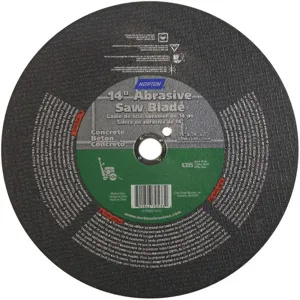 NORTON ABRASIVES 70184670533 CutOff Wheel Gemini Concrete 14 x1/4 x1 | AH2EAB 25UA22