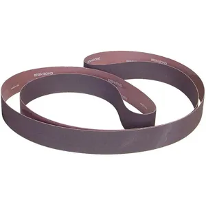 NORTON ABRASIVES 78072766210 Sanding Belt 4 Width x 90 Length Aluminium Oxide 80 Grit Pk10 | AF8HKN 26LX88