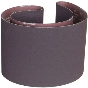 NORTON ABRASIVES 78072722820 Sanding Belt 10 Width x 70-1/2 Length Aluminium Oxide 80 Grit Pk10 | AF8HGM 26LW54