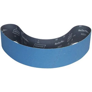 NORTON ABRASIVES 78072727518 Sanding Belt 4 Width x 54 Length Zirconia Alumina 60 Grit Pk10 | AF8HKD 26LX62