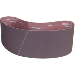 NORTON ABRASIVES 78072766417 Sanding Belt 4 Width x 48 Length Aluminium Oxide 120 Grit Pk10 | AF8HJZ 26LX48