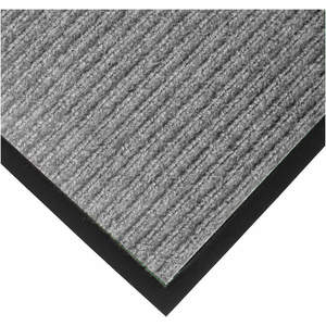 NOTRAX 117S0046GY Carpeted Entrance Mat Gray 4 x 6 Feet | AE7KWC 5Z176