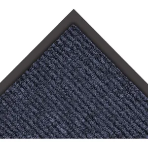 NOTRAX 132S0036NB Carpeted Entrance Mat Navy 3 x 6 Feet | AD3NMW 40K308