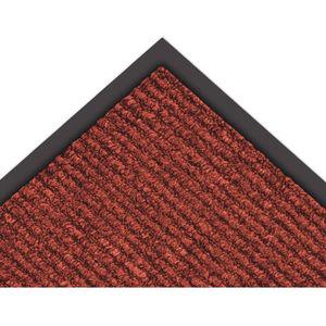 NOTRAX 132S0036RB Teppich-Eingangsmatte Rot/Schwarz 3 x 6 Fuß | AD3NMX 40K309