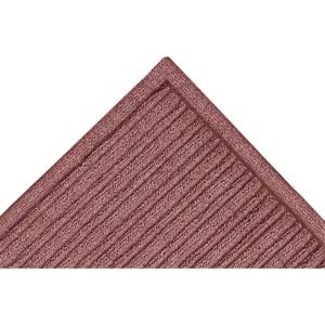 NOTRAX 161S0035BD Entry Mat Ridge Cross Burgundy 3 Feet x 5 Feet | AF8FHP 25PN23