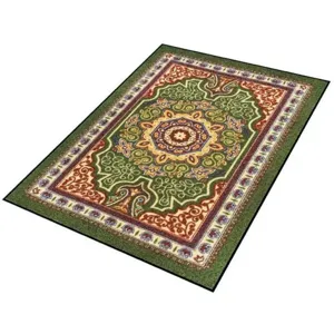 NOTRAX 170S0058GN Carpeted Entrance Mat Emerald 5 x 8 Feet | AE9VMC 6MRX0