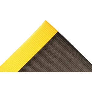 NOTRAX 406S0026BY Anti-fatigue Mat 2 Feet x 6 Feet Black With Yellow | AG7GQJ 8YD86