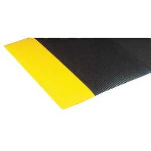 NOTRAX 413R0024BY Dry Area Matting, Black/Yellow, 60 cm x 18.3 m Size | AF4TYM 9K441