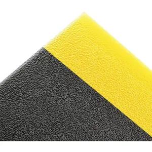 NOTRAX 415R0024BY Anti-fatigue Mat Black/yellow 60 x 2 Feet Pebble | AF8FBZ 25PJ36