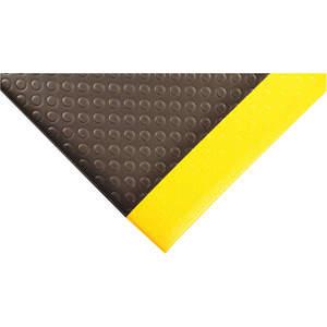 NOTRAX 417S0034BY Anti-Ermüdungsmatte, schwarz-gelber Rand, 3 Fuß x 4 Fuß | AJ2KQD 9GYW7