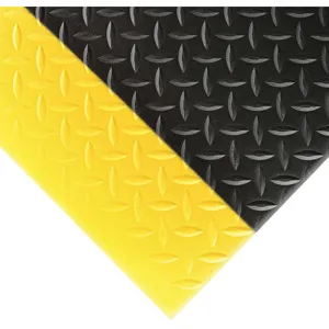 NOTRAX 419S0026BY Anti-fatigue Runner 2 x 6 Feet Black With Yellow | AF4GPJ 8W492