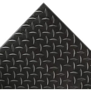 NOTRAX 419S0036BL Anti-fatigue Mat Black 6 x 3 Feet Diamond | AF8FCV 25PJ68