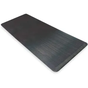 NOTRAX 474S0023BL-RS Anti-fatigue Mat 2 x 3 Feet Black Rubber | AE4PYR 5MDL6