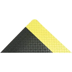 NOTRAX 479R4875YB Dry Area Matting, Black/Yellow, 122 cm x 22.8 m Size | AF8FDD 25PJ83