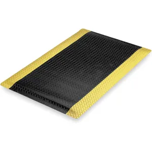 NOTRAX 979S0035YBRS Anti-fatigue Mat 3 Feet x 5 Feet Black With Yellow | AE4PYP 5MDL4