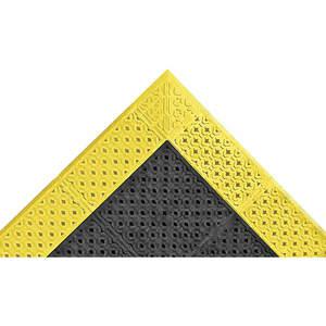 NOTRAX 520S4296BY Antifatigue Mat Black/yellow 96 x 42 Inch Studded/drainage | AF8FDR 25PK19