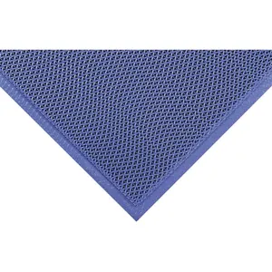 NOTRAX 539R0340BU Drainage Mat Blue 3 Feet x 40 Feet | AH7KTK 36VJ60