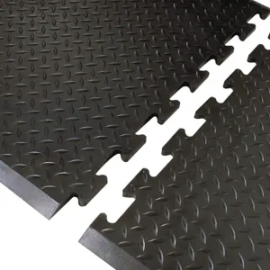 NOTRAX 545E3631BL Anti-fatigue Mat 3 Feet x 31 Inch Black Rubber | AD2VAP 3UM39