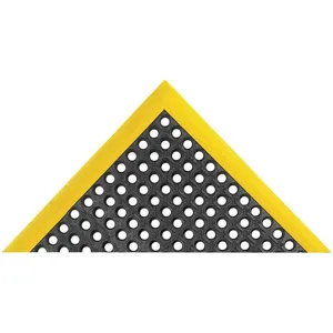 NOTRAX 549S2840YB Antifatigue Mat Black/yellow 40 x 28 Inch Drainge Holes | AF8FED 25PK67